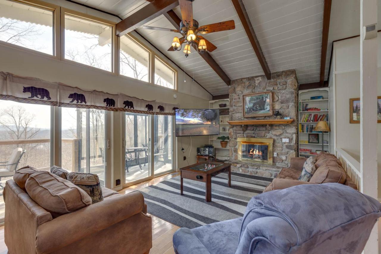 Bear View Chalet, 3 Bedroom, Pool, Pets, Arcades, Wifi, Hot Tub, Sleeps 12 Gatlinburg Exteriér fotografie